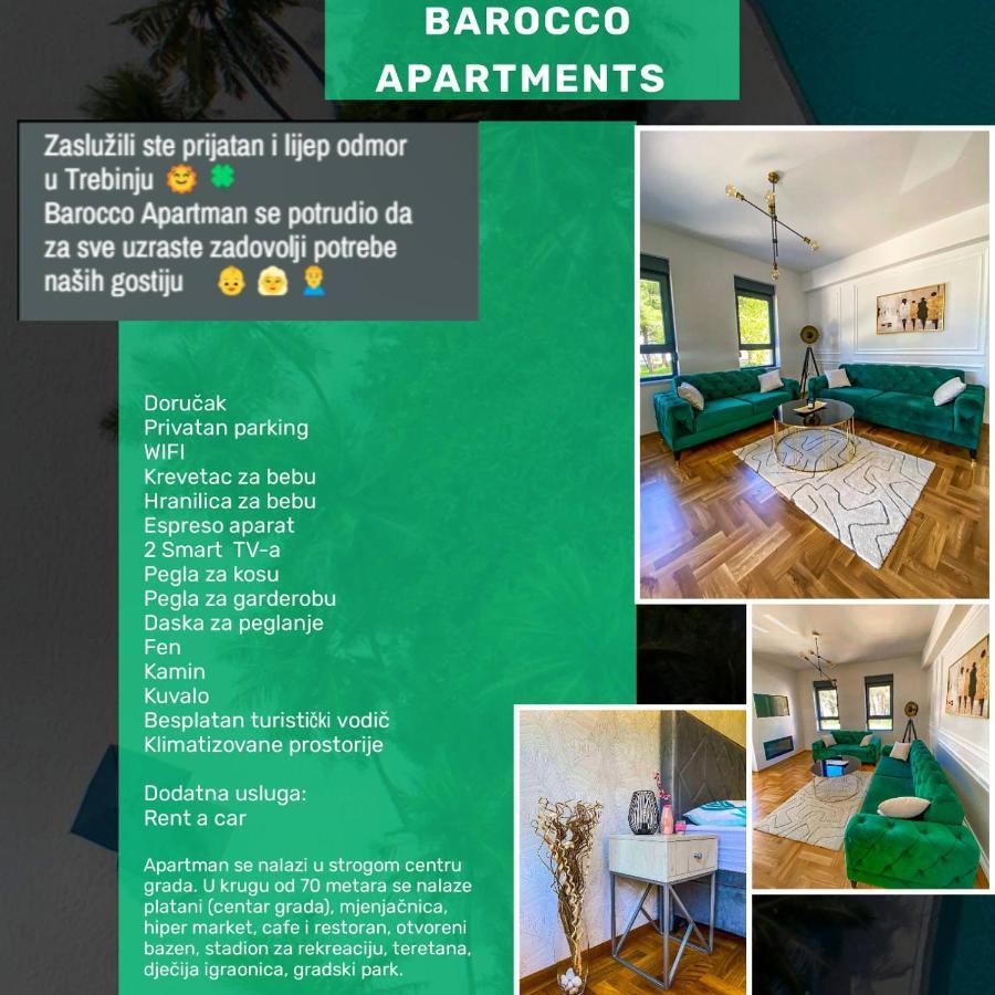 Apartman Barocco Trebinje Exterior foto